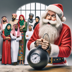 Escape Box: Save Santa Edition - A Christmas Team Building Experience saudi arabia jeddah riyadh dammam